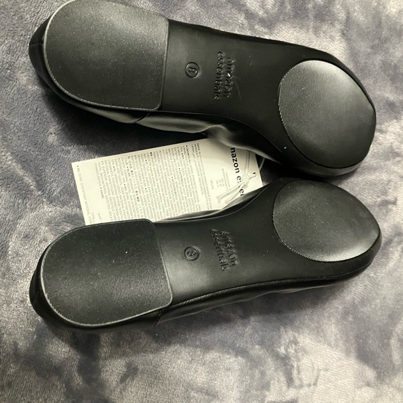 NWT Amazon essentials black ballet flat size 8 - Picture 2 of 7